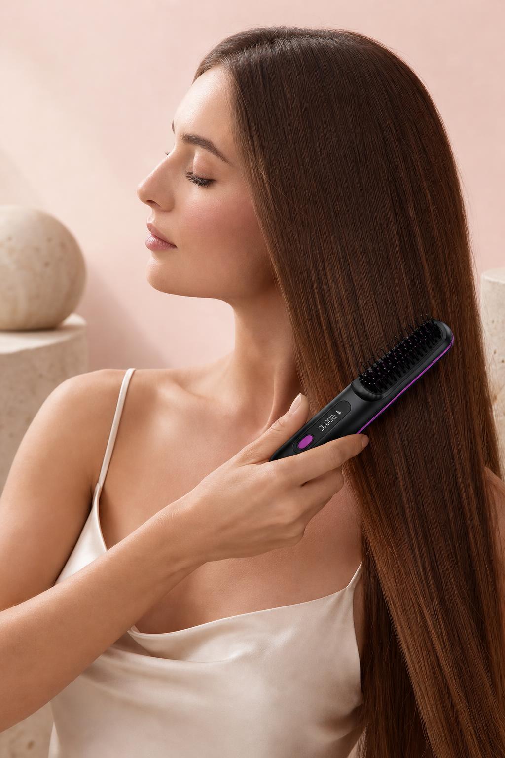 Brush slowly